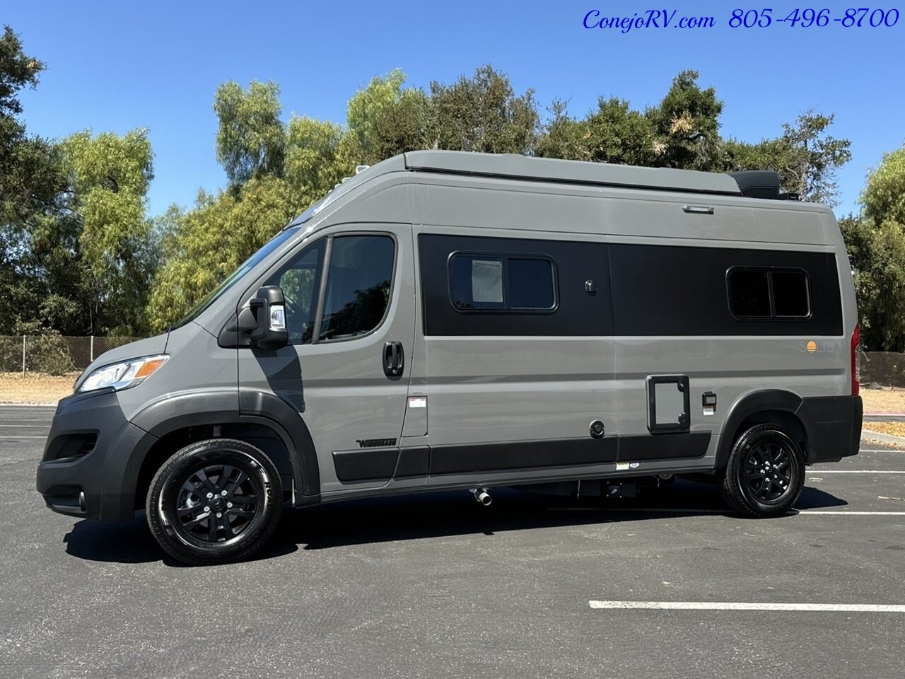 2025 Winnebago Solis 59P Pop Top Full Galley Convertible Couch Roof AC   - Photo 38 - Thousand Oaks, CA 91360