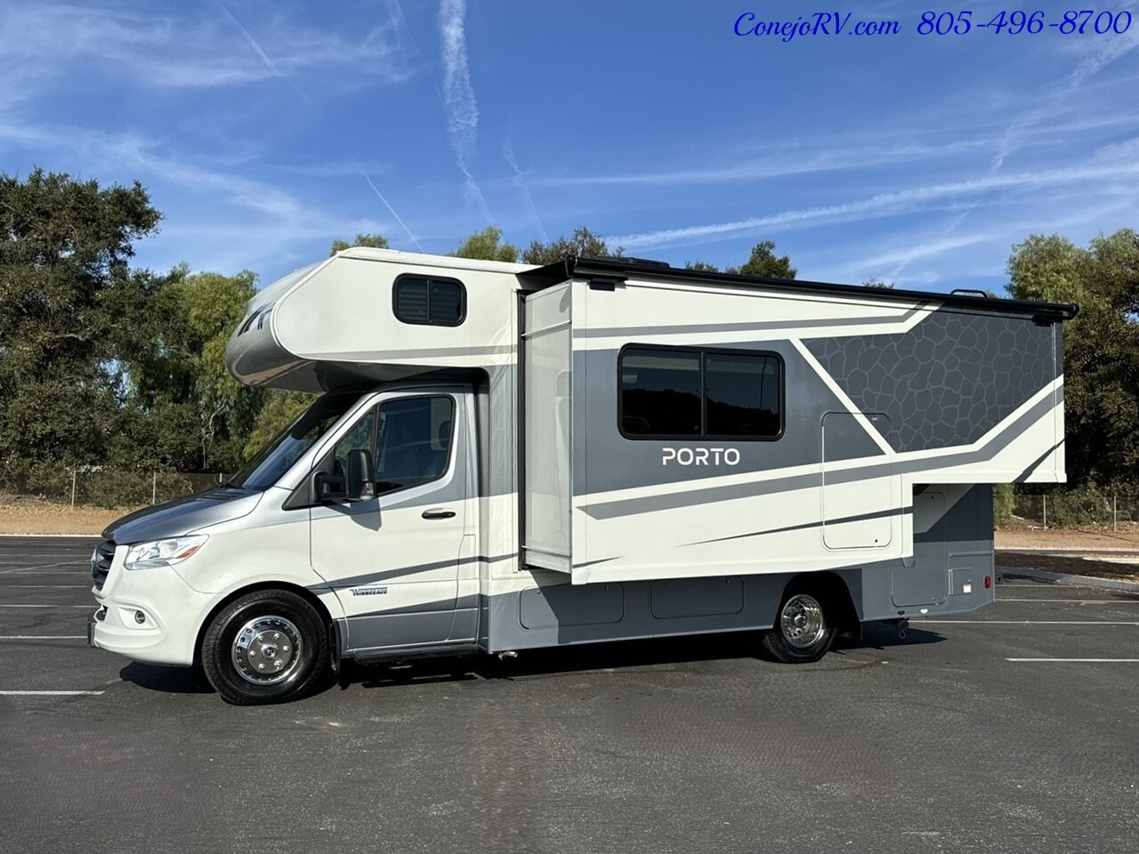 2025 Winnebago Porto 24P Full Wall Slide-Out Mercedes Turbo Diesel Full  Body Paint - Photo 1 - Thousand Oaks, CA 91360