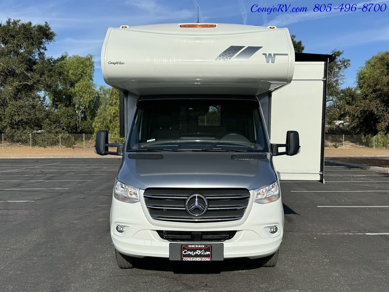 2025 Winnebago Porto 24P Full Wall Slide-Out Mercedes Turbo Diesel Full  Body Paint - Photo 46 - Thousand Oaks, CA 91360