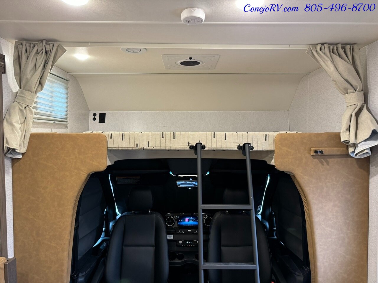 2025 Winnebago Porto 24P Full Wall Slide-Out Mercedes Turbo Diesel Full  Body Paint - Photo 29 - Thousand Oaks, CA 91360