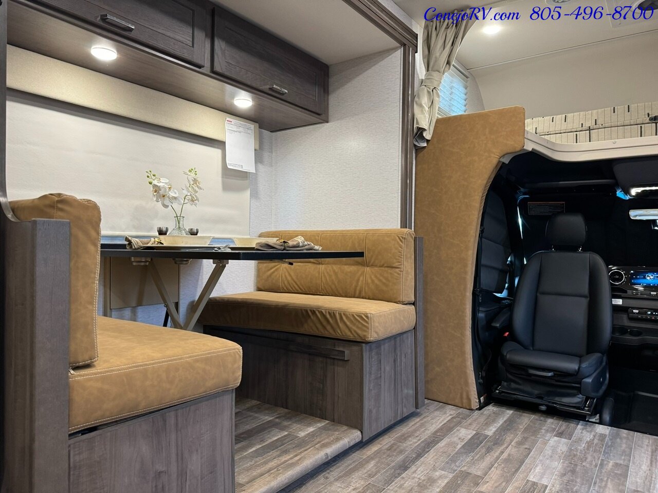 2025 Winnebago Porto 24P Full Wall Slide-Out Mercedes Turbo Diesel Full  Body Paint - Photo 11 - Thousand Oaks, CA 91360