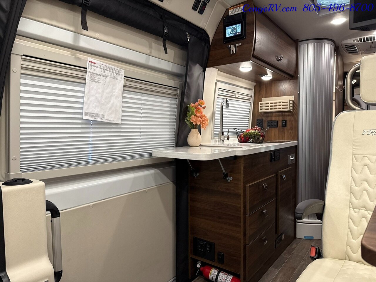 2025 Winnebago Travato 59GL Murphy Bed Pure3 Energy Management System  Touring Coach - Photo 7 - Thousand Oaks, CA 91360