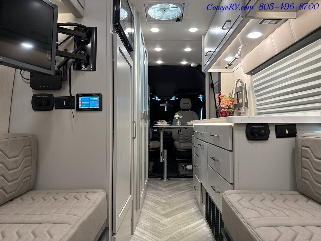 2025 Coachmen Galleria 24FL LI3 Lithium System AWD Power Rear Lounge Mercedes  Turbo Diesel Sprinter - Photo 27 - Thousand Oaks, CA 91360