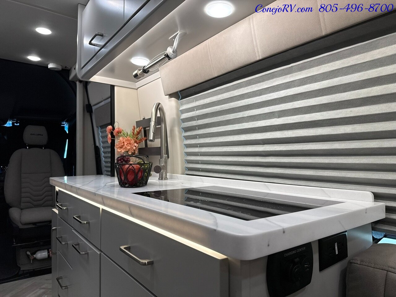 2025 Coachmen Galleria 24FL LI3 Lithium System AWD Power Rear Lounge Mercedes  Turbo Diesel Sprinter - Photo 14 - Thousand Oaks, CA 91360