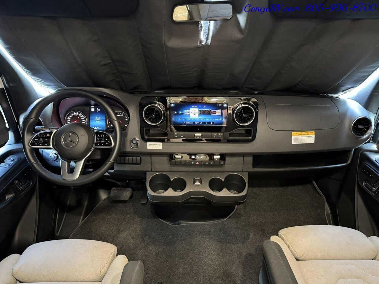 2025 Coachmen Galleria 24FL LI3 Lithium System AWD Power Rear Lounge Mercedes  Turbo Diesel Sprinter - Photo 34 - Thousand Oaks, CA 91360