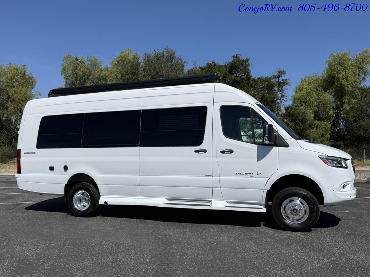 2025 Coachmen Galleria 24FL LI3 Lithium System AWD Power Rear Lounge Mercedes  Turbo Diesel Sprinter - Photo 3 - Thousand Oaks, CA 91360