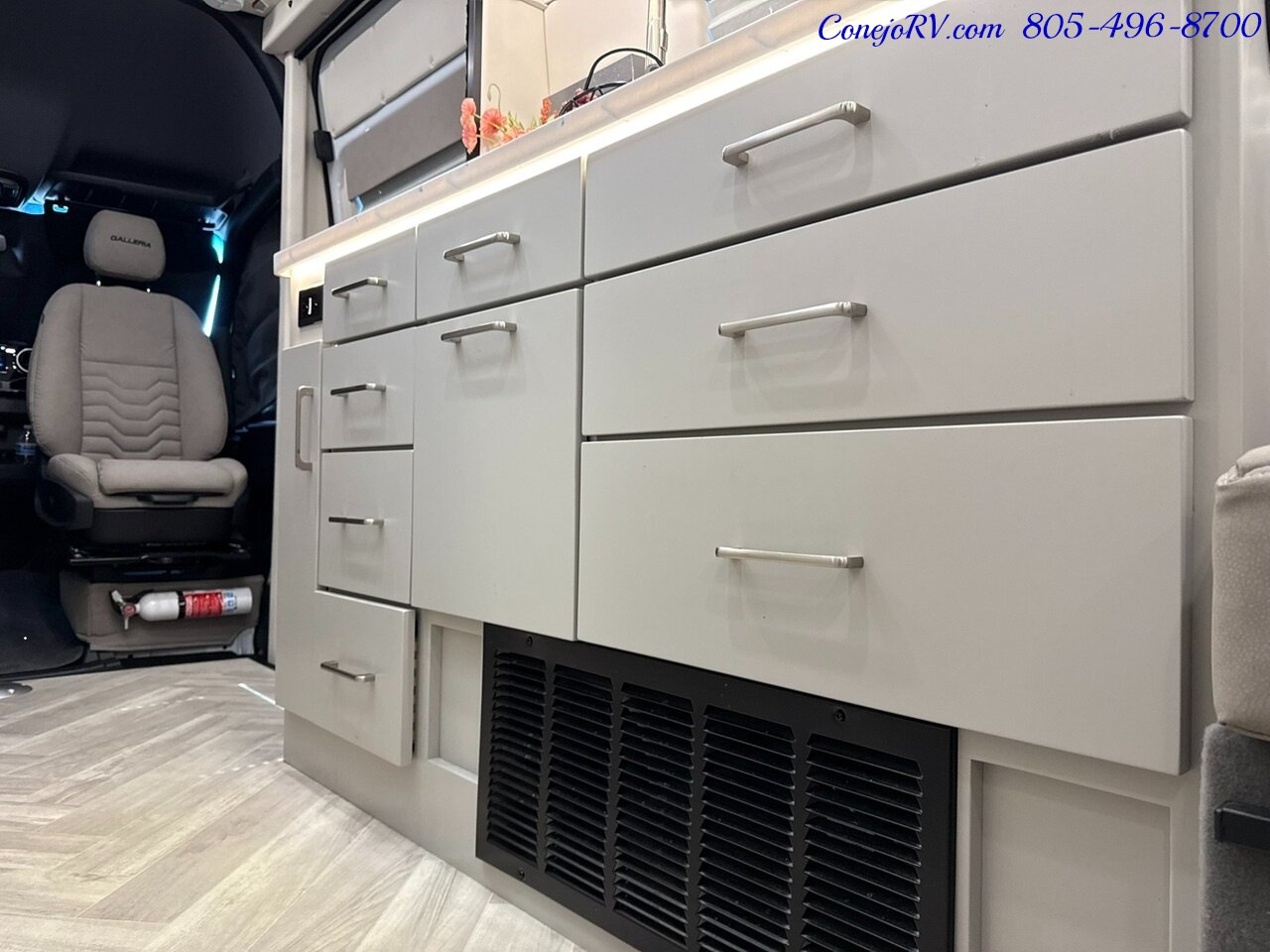2025 Coachmen Galleria 24FL LI3 Lithium System AWD Power Rear Lounge Mercedes  Turbo Diesel Sprinter - Photo 13 - Thousand Oaks, CA 91360