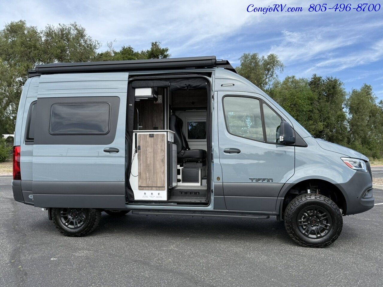 2026 Tiffin GH1 AWD Sprinter Mercedes Turbo Diesel 540AH Battle  Born Lithium Ion Kit - Photo 43 - Thousand Oaks, CA 91360