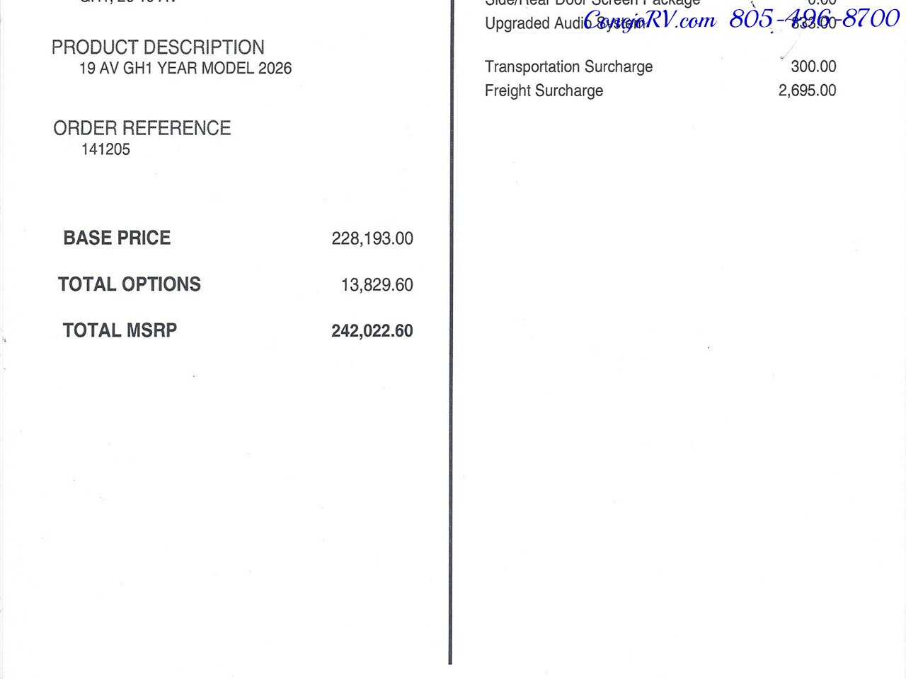 2026 Tiffin GH1 AWD Sprinter Mercedes Turbo Diesel 540AH Battle  Born Lithium Ion Kit - Photo 50 - Thousand Oaks, CA 91360