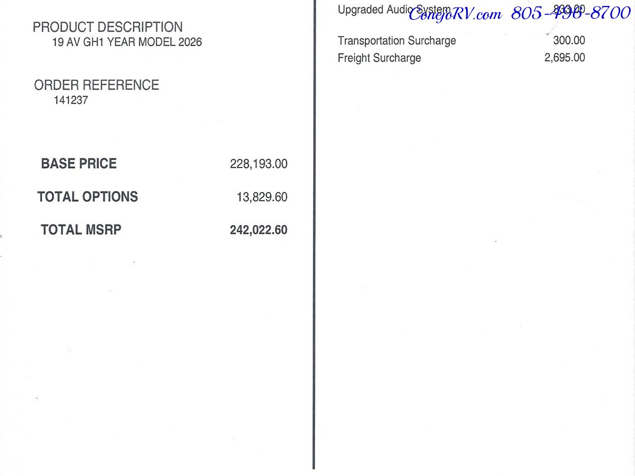 2026 Tiffin GH1 AWD Sprinter Mercedes Turbo Diesel  540AH Battle Born Lithium Ion - Photo 52 - Thousand Oaks, CA 91360