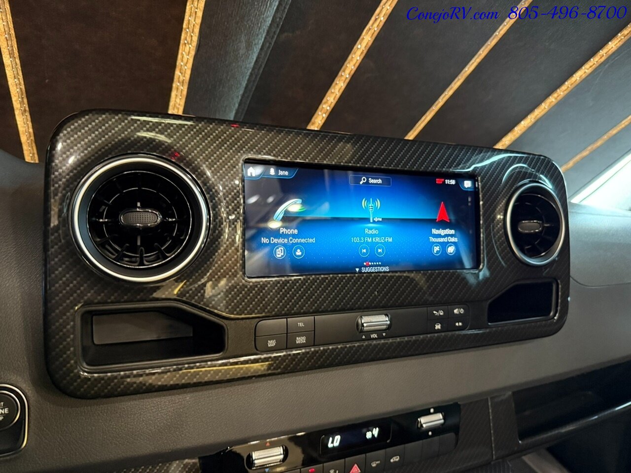 2020 Winnebago View 24D Full Wall Slide-Out Mercedes Turbo Diesel Full Body Paint 21K Miles Pre Covid Build - Photo 35 - Thousand Oaks, CA 91360