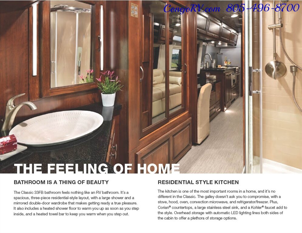 2020 Airstream Classic 33RB Theater Seats & Workspace Luxurious Travel Trailer   - Photo 44 - Thousand Oaks, CA 91360