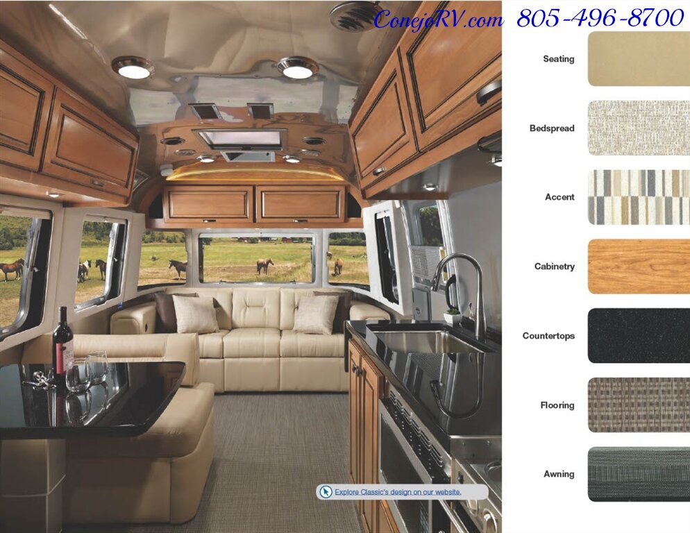 2020 Airstream Classic 33RB Theater Seats & Workspace Luxurious Travel Trailer   - Photo 57 - Thousand Oaks, CA 91360
