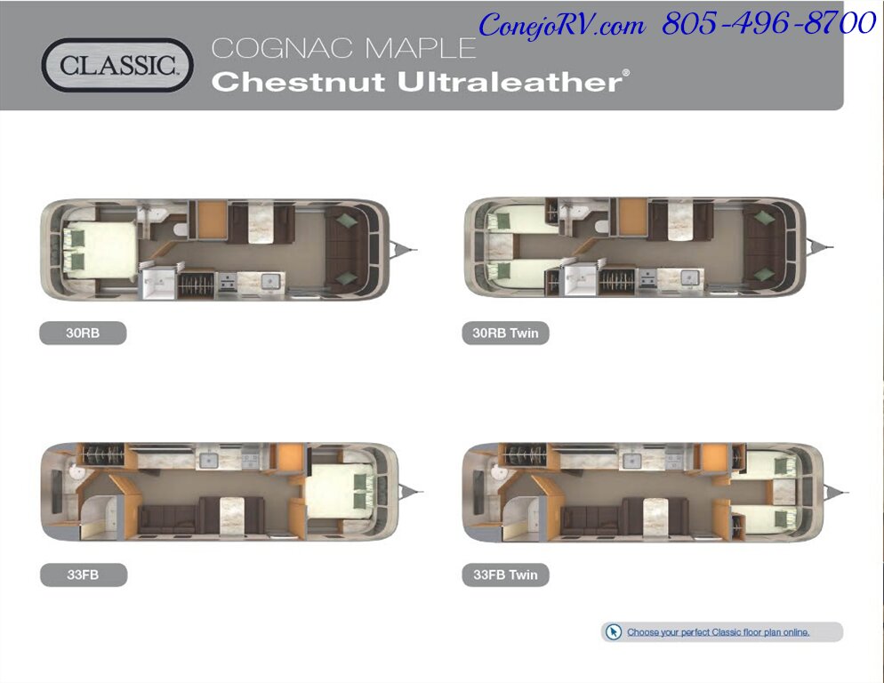 2020 Airstream Classic 33RB Theater Seats & Workspace Luxurious Travel Trailer   - Photo 58 - Thousand Oaks, CA 91360