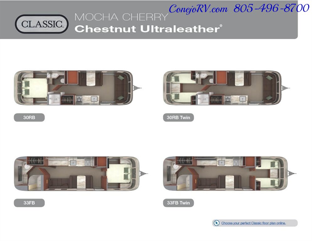 2020 Airstream Classic 33RB Theater Seats & Workspace Luxurious Travel Trailer   - Photo 54 - Thousand Oaks, CA 91360