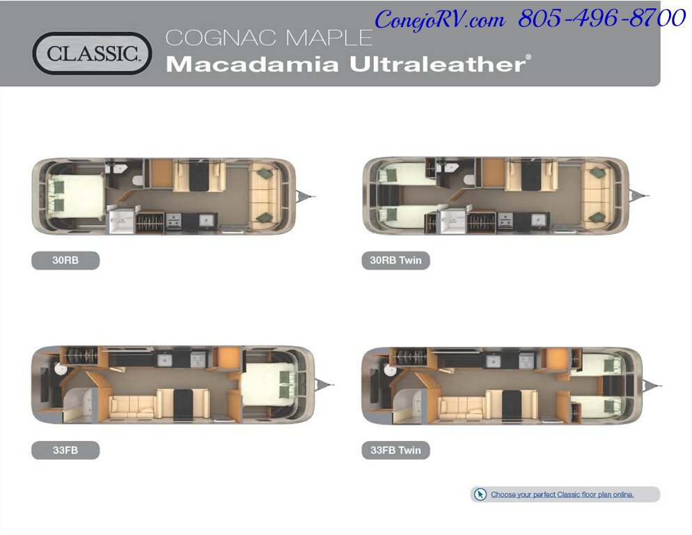 2020 Airstream Classic 33RB Theater Seats & Workspace Luxurious Travel Trailer   - Photo 56 - Thousand Oaks, CA 91360