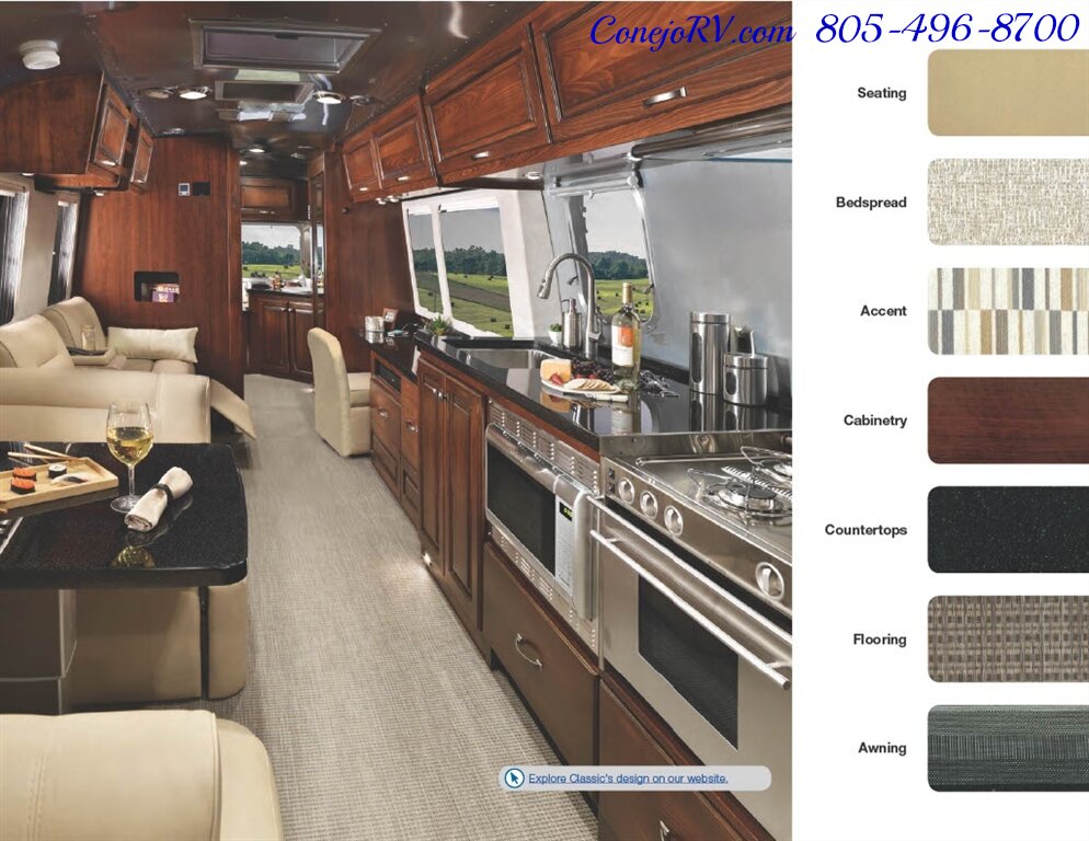2020 Airstream Classic 33RB Theater Seats & Workspace Luxurious Travel Trailer   - Photo 53 - Thousand Oaks, CA 91360