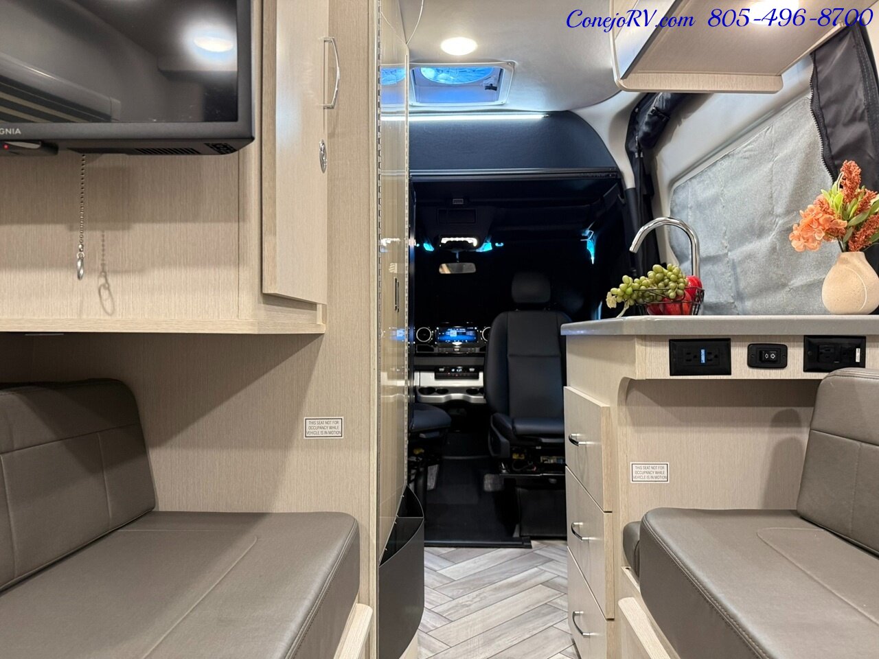 2025 Thor Tranquility 19P AWD Sprinter Mercedes Turbo Diesel Lithium System - Photo 25 - Thousand Oaks, CA 91360