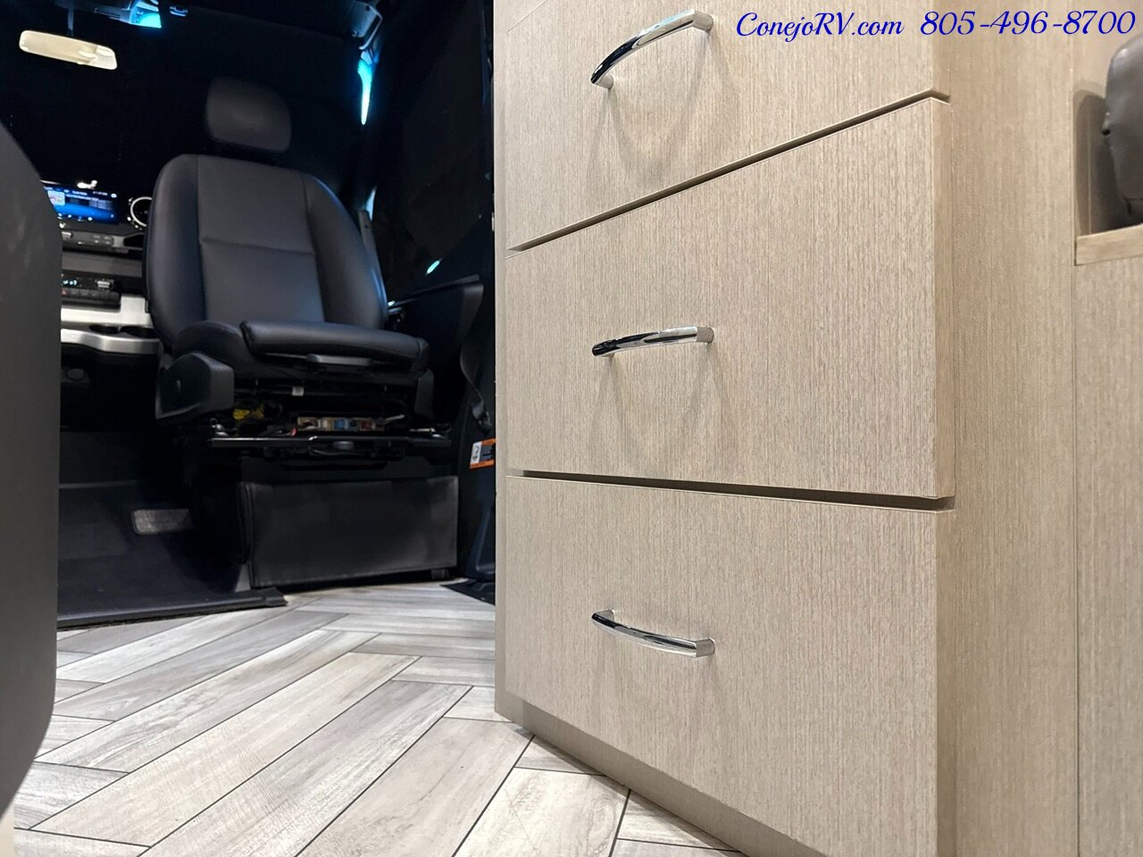 2025 Thor Tranquility 19P AWD Sprinter Mercedes Turbo Diesel Lithium System - Photo 14 - Thousand Oaks, CA 91360
