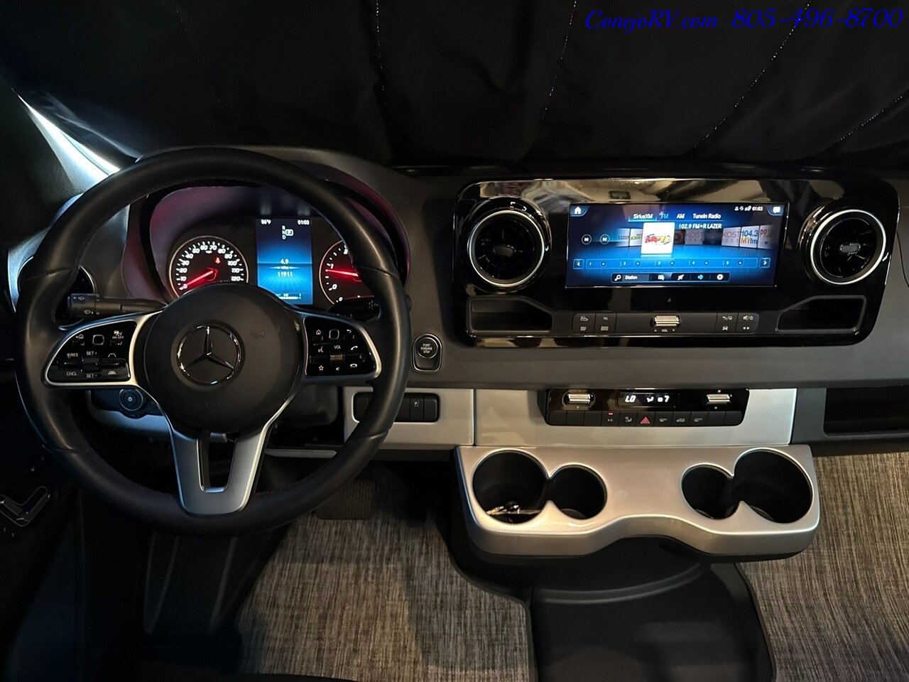 2025 Thor Tranquility 19P AWD Sprinter Mercedes Turbo Diesel Lithium System - Photo 33 - Thousand Oaks, CA 91360