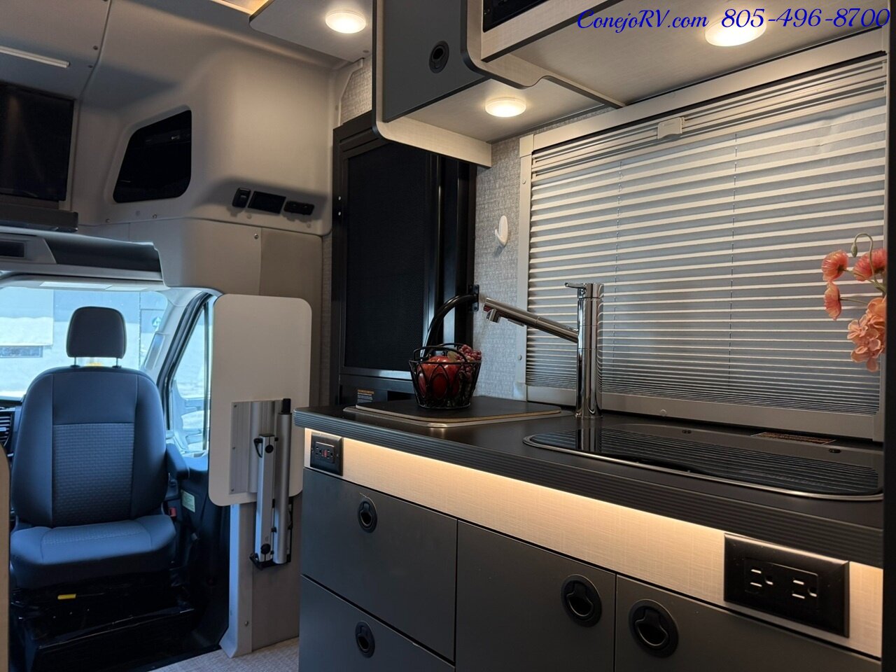 2023 Winnebago Ekko 22A Lithium Power 310HP All Wheel Drive Pop Top Custom Upgrades 29K Miles - Photo 14 - Thousand Oaks, CA 91360