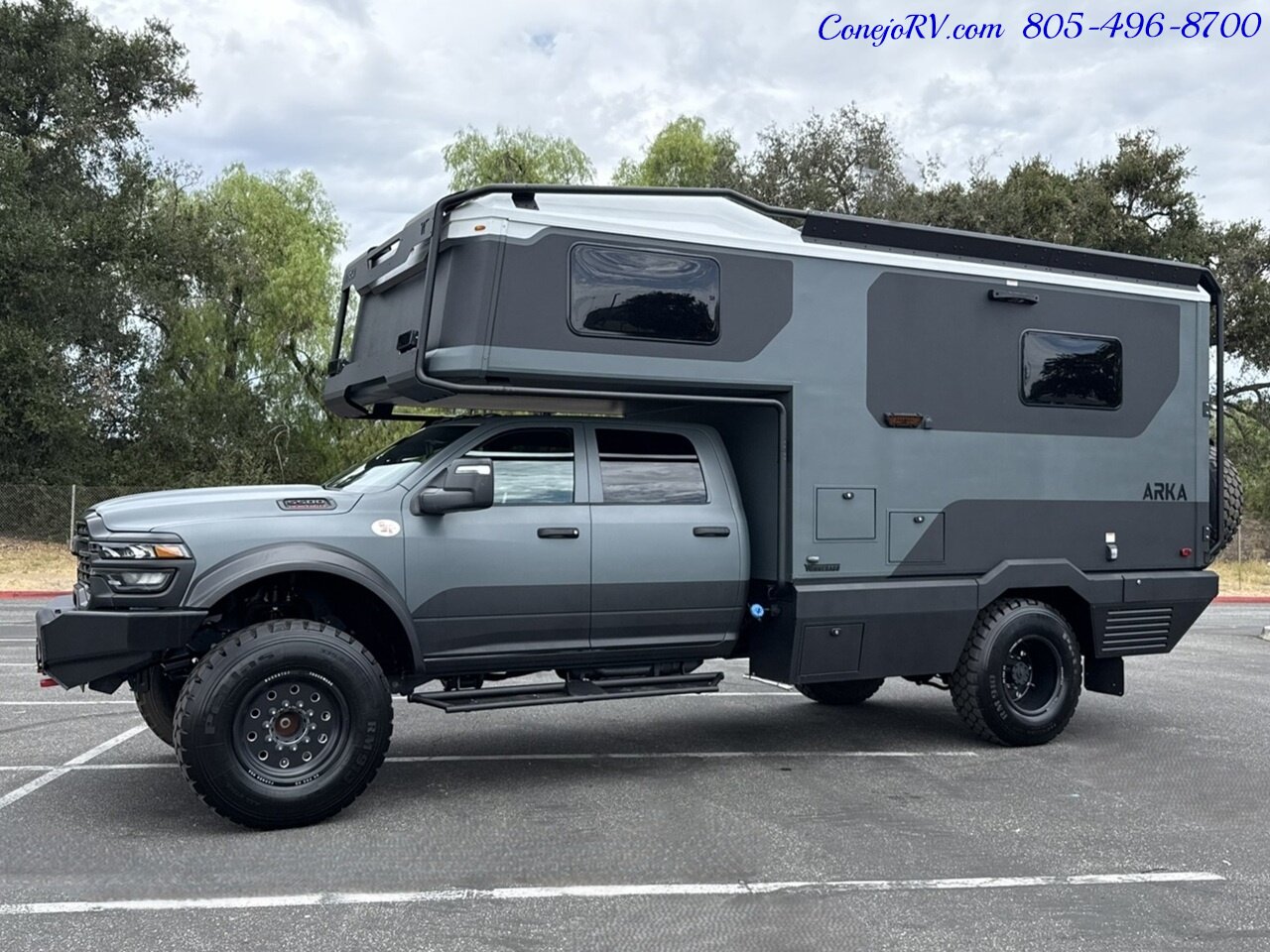 2027 Winnebago Arka 20Z Overland 4X4 Adventure Truck Ram 5500 Crew Cab Cummins Turbo Diesel, 8.4 KWH Lithionics System - Photo 1 - Thousand Oaks, CA 91360
