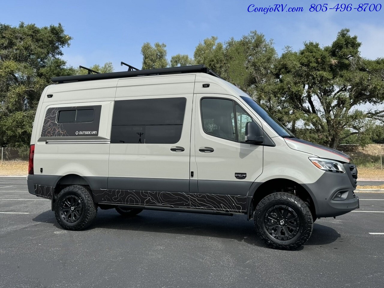 2024 Outside Van Syncline Mercedes 144 Turbo Diesel 1030AH Lithium Adventure  Van - Photo 3 - Thousand Oaks, CA 91360