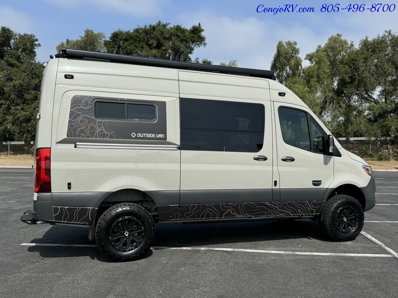 2024 Outside Van Syncline Mercedes 144 Turbo Diesel 1030AH Lithium Adventure  Van - Photo 4 - Thousand Oaks, CA 91360