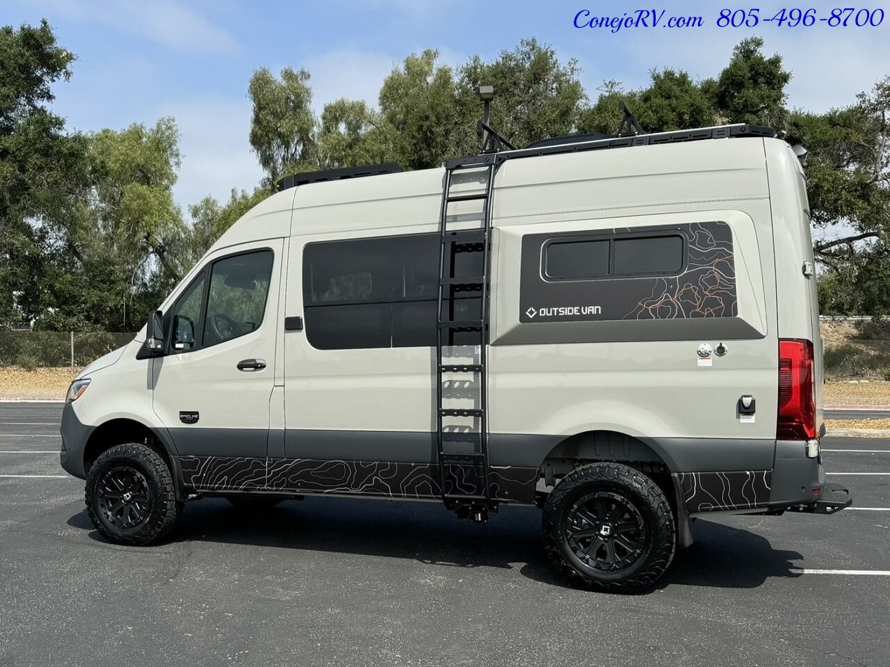 2024 Outside Van Syncline Mercedes 144 Turbo Diesel 1030AH Lithium Adventure  Van - Photo 2 - Thousand Oaks, CA 91360