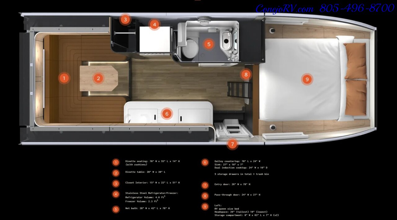 2025 Storyteller Overland GXV Hilt Adventure Truck 16.8KWH Lithionics Lithium System - Photo 68 - Thousand Oaks, CA 91360