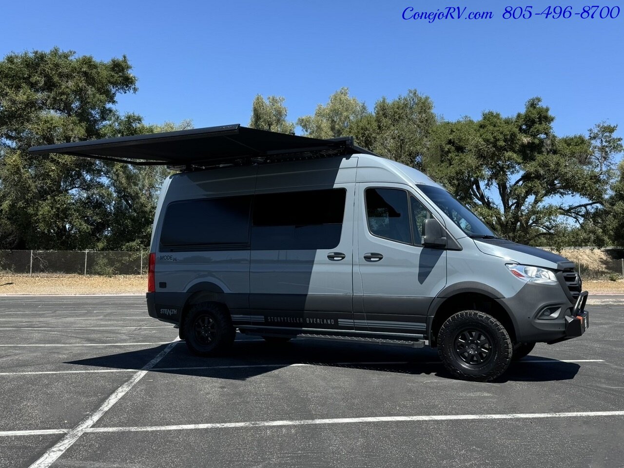 2021 Storyteller Overland Stealth Mode 4X4 Volta Lithium System Mercedes Turbo Diesel  Custom Upgrades 13K Miles - Photo 42 - Thousand Oaks, CA 91360