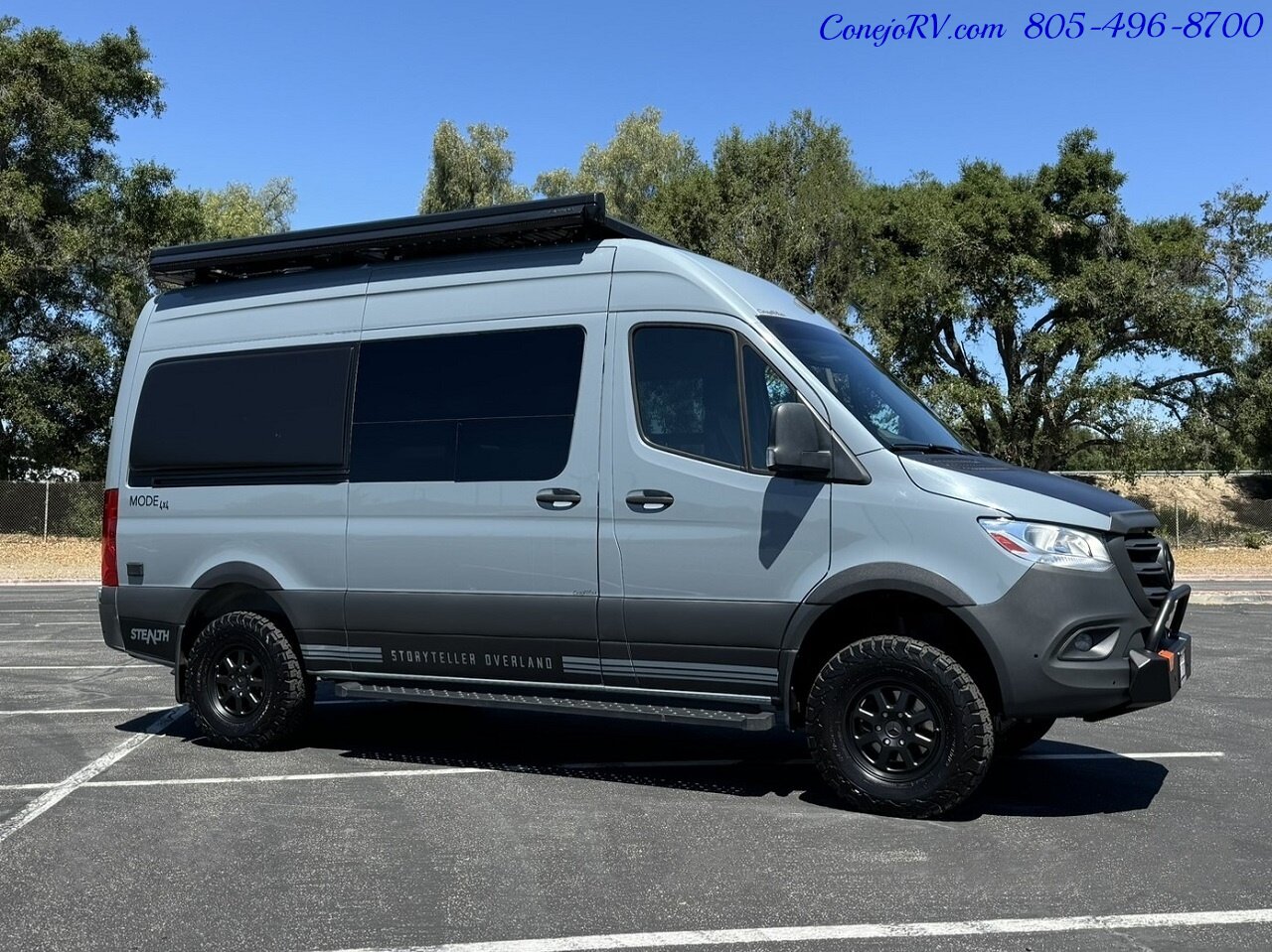 2021 Storyteller Overland Stealth Mode 4X4 Volta Lithium System Mercedes Turbo Diesel  Custom Upgrades 13K Miles - Photo 3 - Thousand Oaks, CA 91360