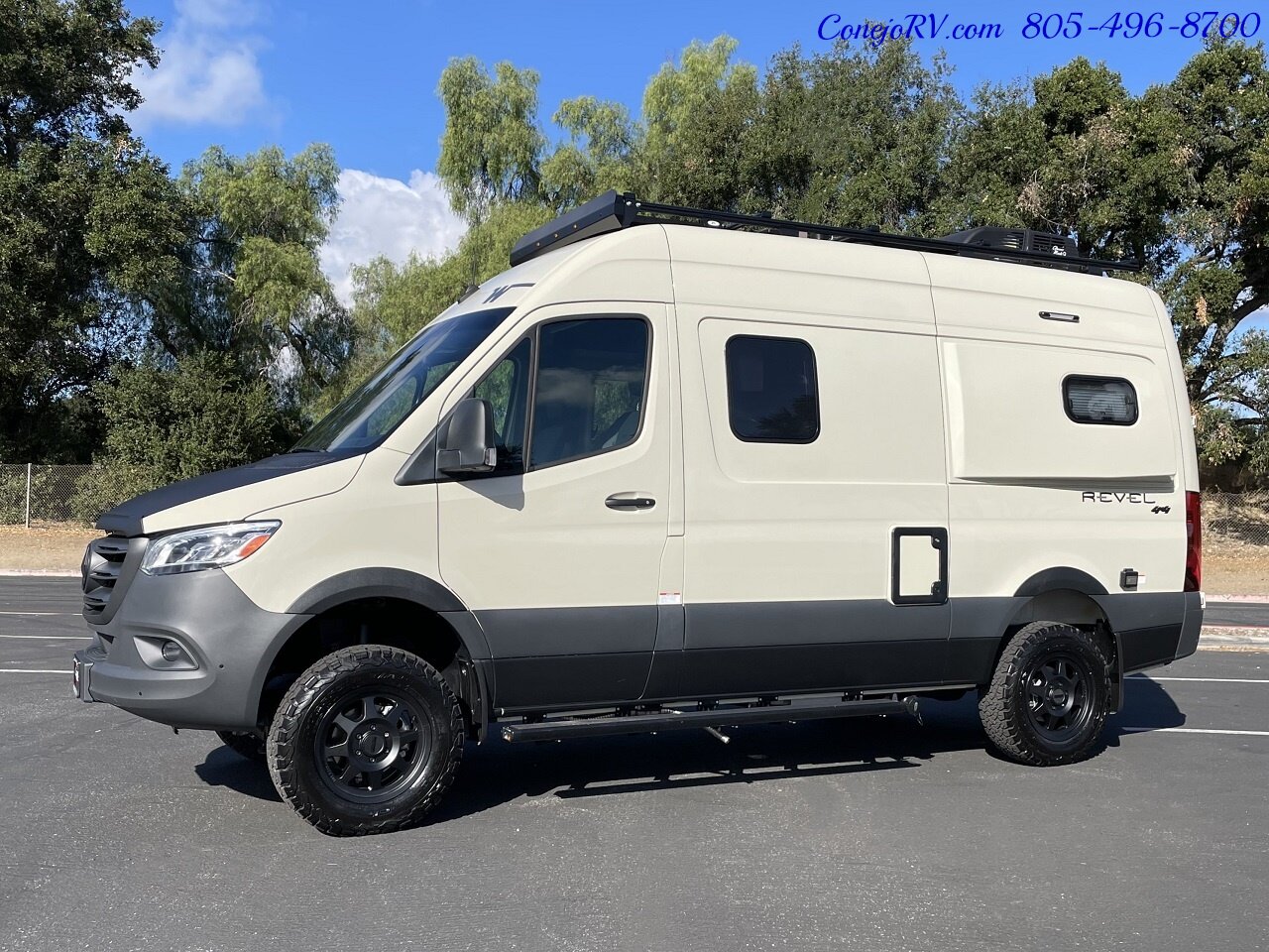 2024 Winnebago Revel 44E 4X4 Sprinter Mercedes Turbo Diesel, 320 AH