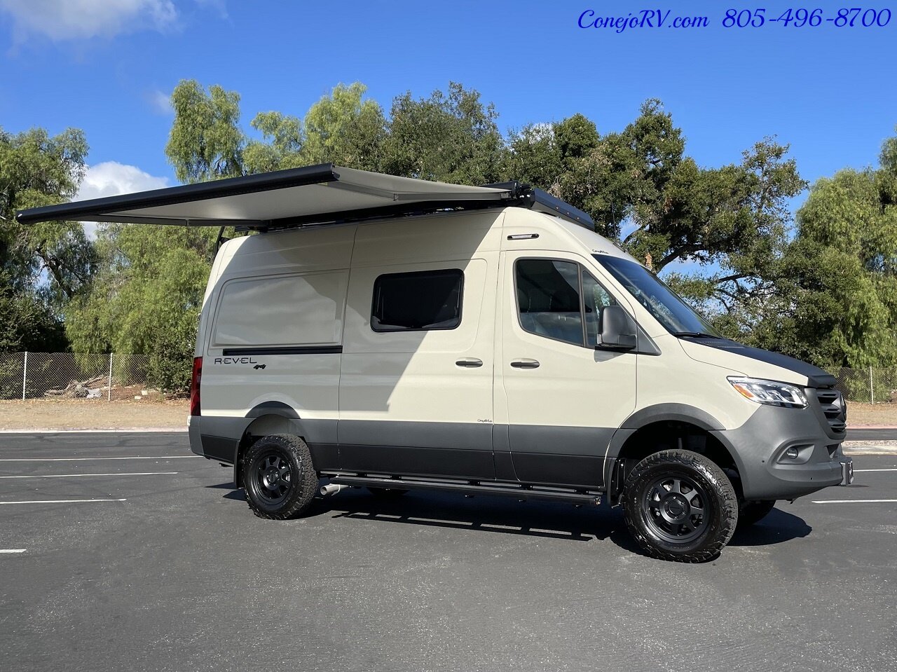 2024 Winnebago Revel 44E 4X4 Sprinter Mercedes Turbo Diesel, 320 AH Lithium   - Photo 40 - Thousand Oaks, CA 91360