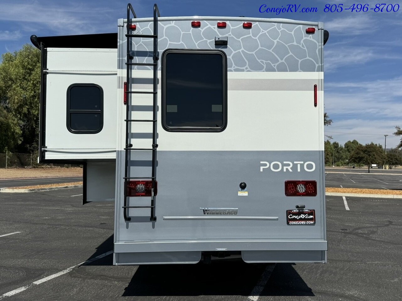 2025 Winnebago Porto 24P Full Wall Slide-Out Mercedes Turbo Diesel Full  Body Paint - Photo 44 - Thousand Oaks, CA 91360