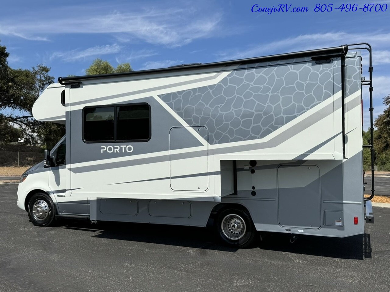 2025 Winnebago Porto 24P Full Wall Slide-Out Mercedes Turbo Diesel Full  Body Paint - Photo 2 - Thousand Oaks, CA 91360