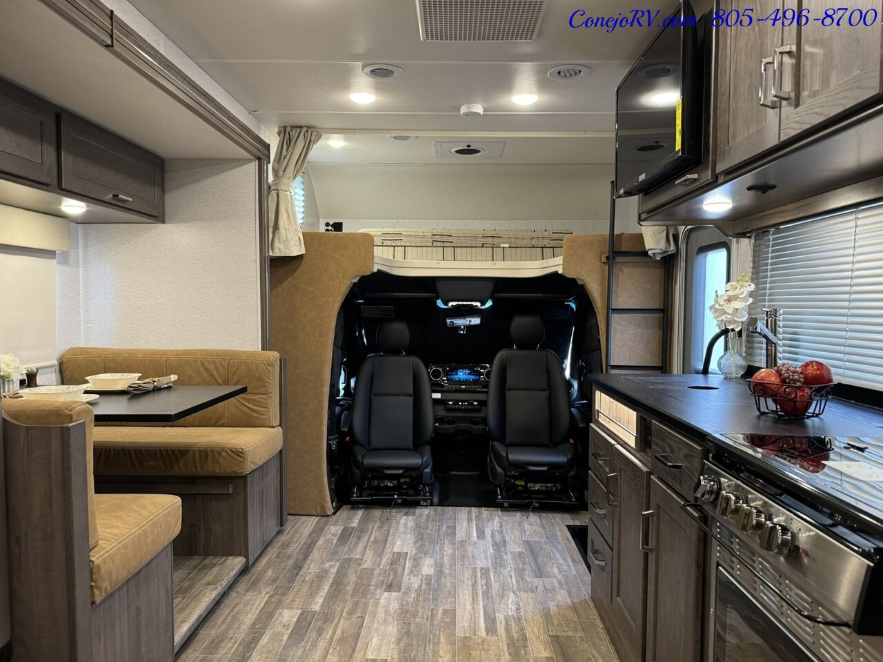 2025 Winnebago Porto 24P Full Wall Slide-Out Mercedes Turbo Diesel Full  Body Paint - Photo 27 - Thousand Oaks, CA 91360