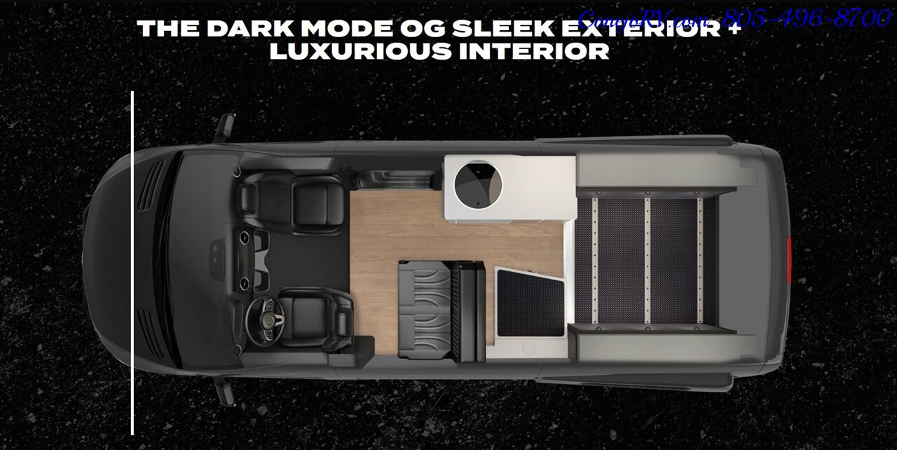 2025 Storyteller Overland Dark Mode OG AWD 16.8KWH Lithonics Lithium System Mercedes  Sprinter Turbo Diesel - Photo 47 - Thousand Oaks, CA 91360