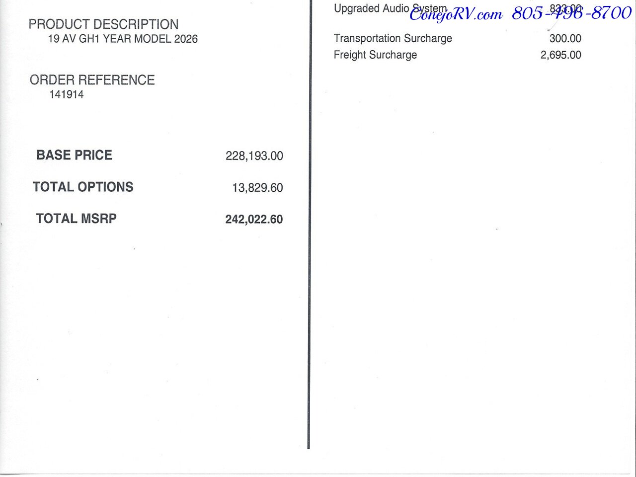 2026 Tiffin GH1 AWD Sprinter Mercedes Turbo Diesel 540AH Battle  Born Lithium Ion - Photo 50 - Thousand Oaks, CA 91360