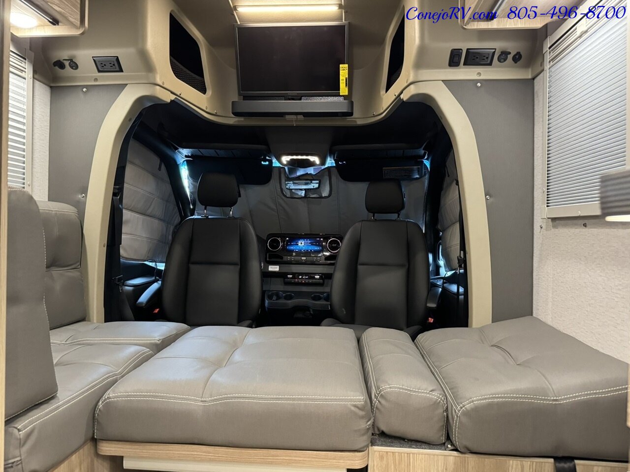 2025 Winnebago EKKO 23B Pop Top Mercedes Sprinter Lithium Power All Wheel  Drive - Photo 35 - Thousand Oaks, CA 91360