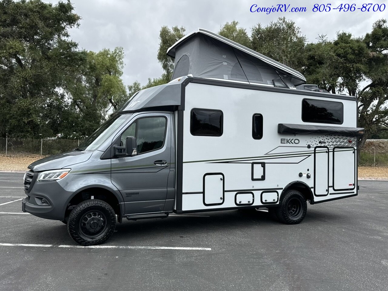 2025 Winnebago EKKO 23B Pop Top Mercedes Sprinter Lithium Power All Wheel  Drive - Photo 1 - Thousand Oaks, CA 91360