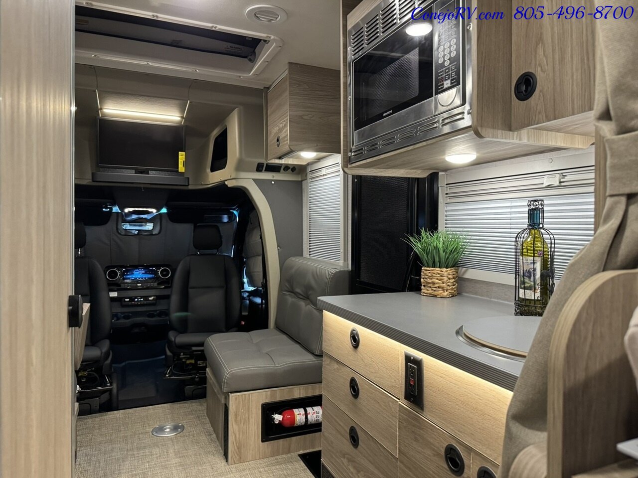 2025 Winnebago EKKO 23B Pop Top Mercedes Sprinter Lithium Power All Wheel  Drive - Photo 32 - Thousand Oaks, CA 91360