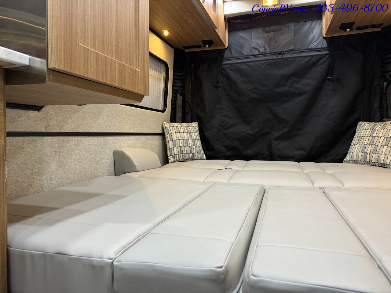 2024 Roadtrek Zion Slumber 3500 EXT 600AH Lithium System Power Rear Lounge  Pop Top - Photo 23 - Thousand Oaks, CA 91360