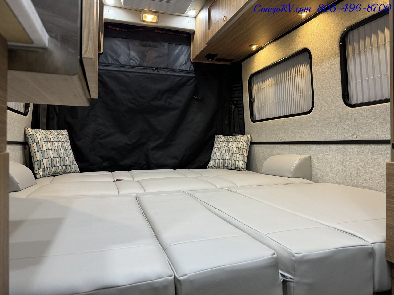 2024 Roadtrek Zion Slumber 3500 EXT 600AH Lithium System Power Rear Lounge  Pop Top - Photo 22 - Thousand Oaks, CA 91360