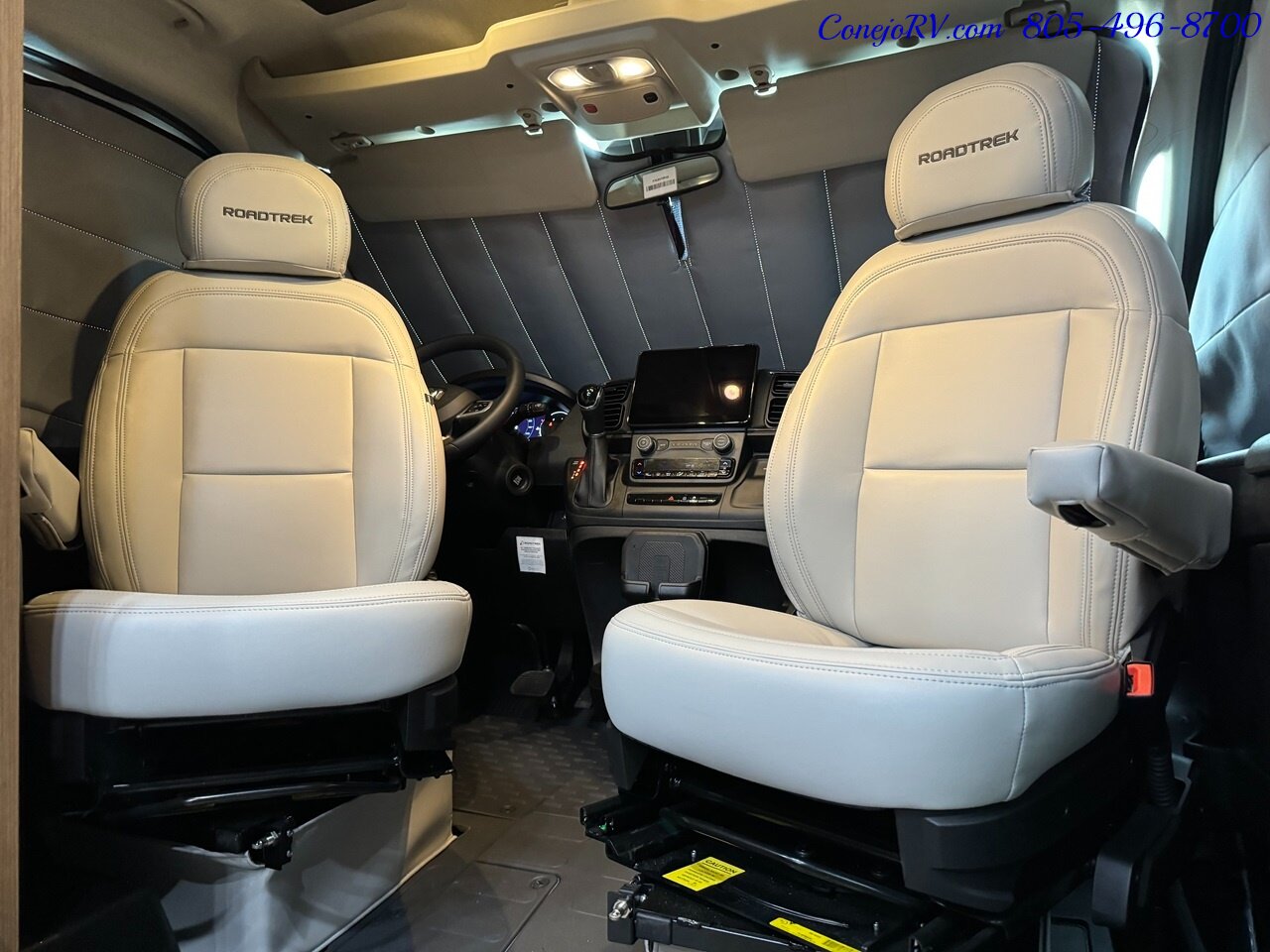 2024 Roadtrek Zion Slumber 3500 EXT 600AH Lithium System Power Rear Lounge  Pop Top - Photo 31 - Thousand Oaks, CA 91360