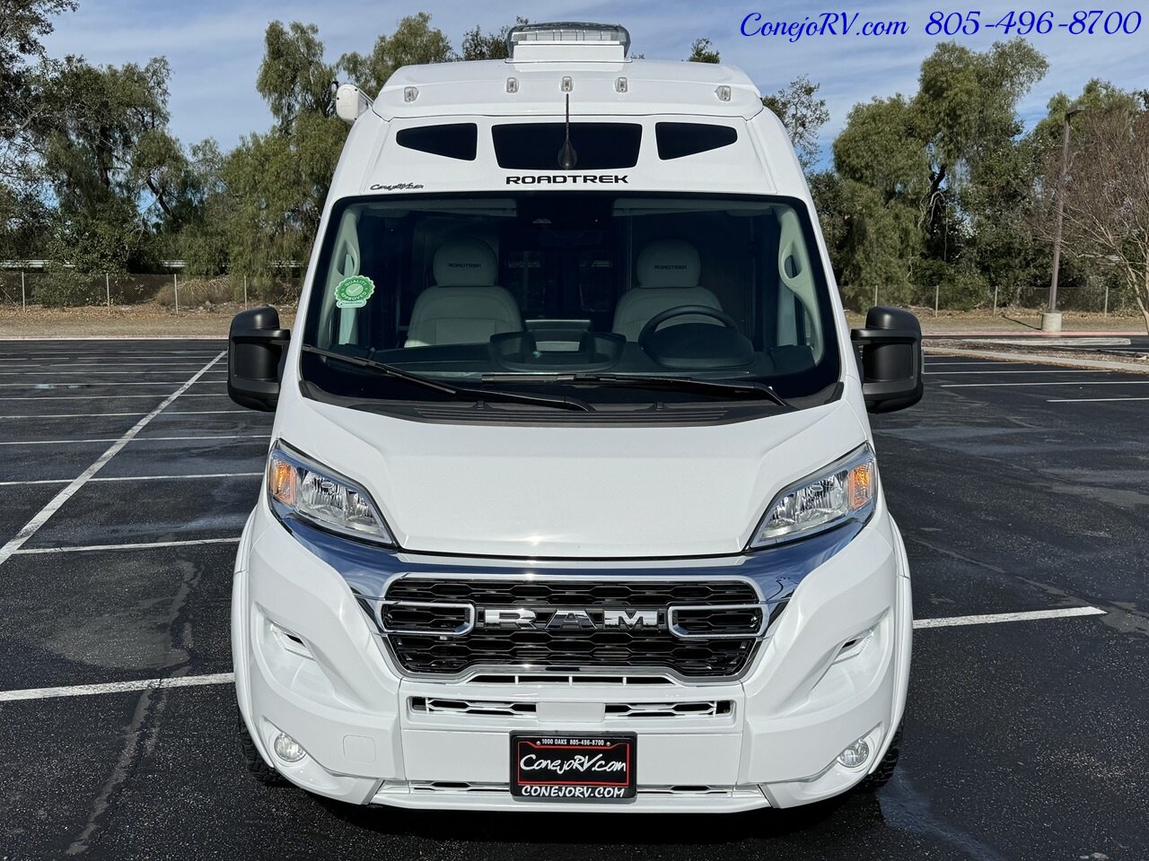 2024 Roadtrek Zion Slumber 3500 EXT 600AH Lithium System Power Rear Lounge  Pop Top - Photo 45 - Thousand Oaks, CA 91360