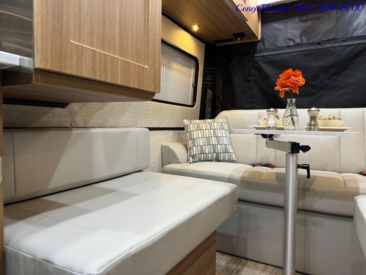 2024 Roadtrek Zion Slumber 3500 EXT 600AH Lithium System Power Rear Lounge  Pop Top - Photo 19 - Thousand Oaks, CA 91360