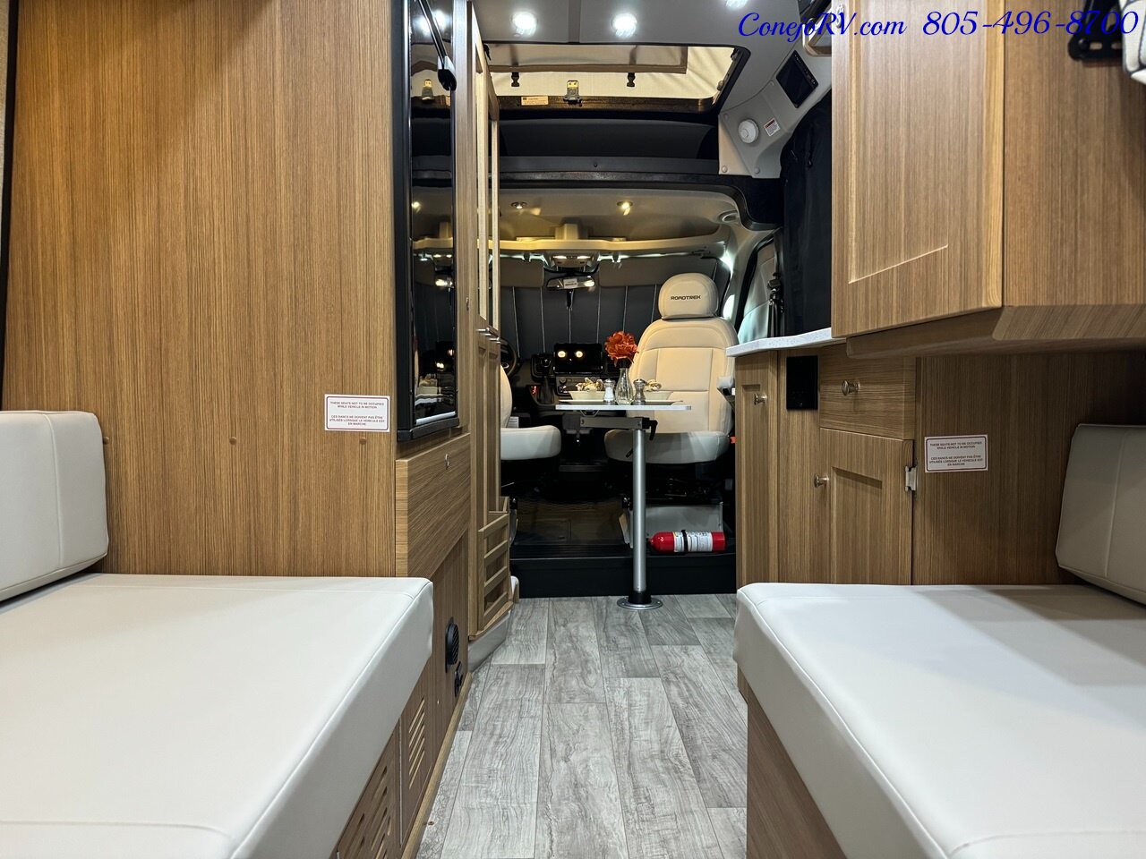 2024 Roadtrek Zion Slumber 3500 EXT 600AH Lithium System Power Rear Lounge  Pop Top - Photo 24 - Thousand Oaks, CA 91360