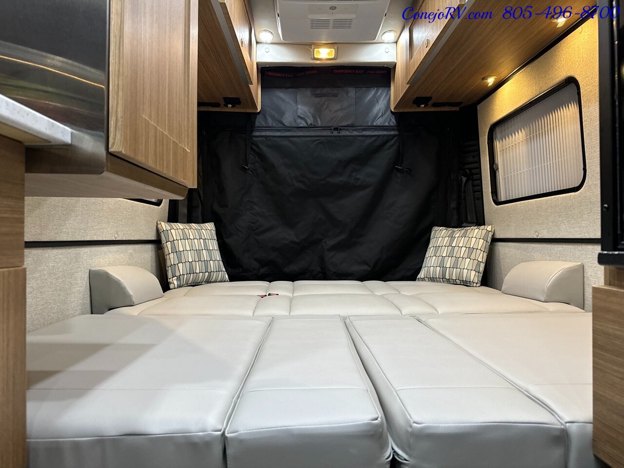 2024 Roadtrek Zion Slumber 3500 EXT 600AH Lithium System Power Rear Lounge  Pop Top - Photo 21 - Thousand Oaks, CA 91360