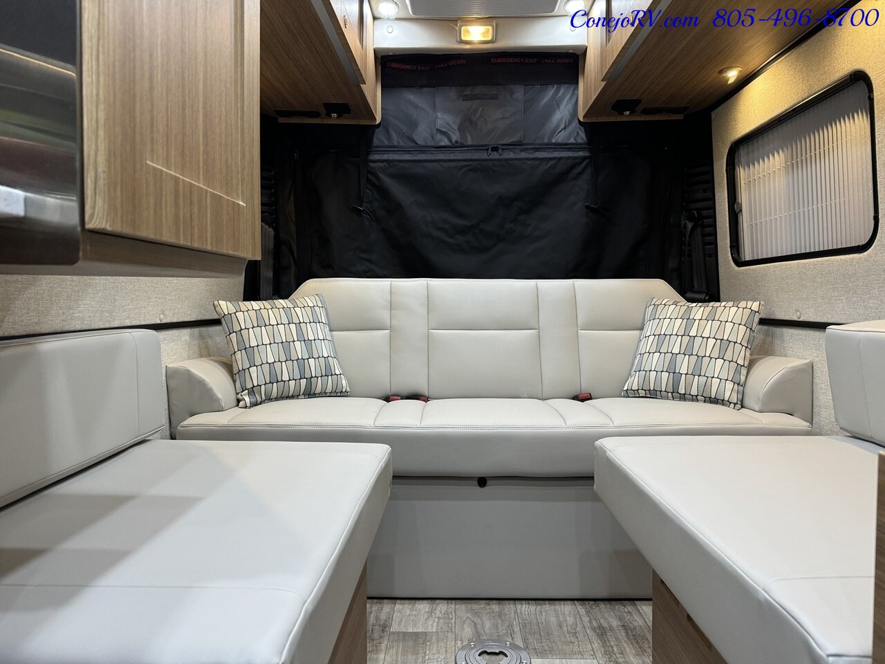 2024 Roadtrek Zion Slumber 3500 EXT 600AH Lithium System Power Rear Lounge  Pop Top - Photo 20 - Thousand Oaks, CA 91360